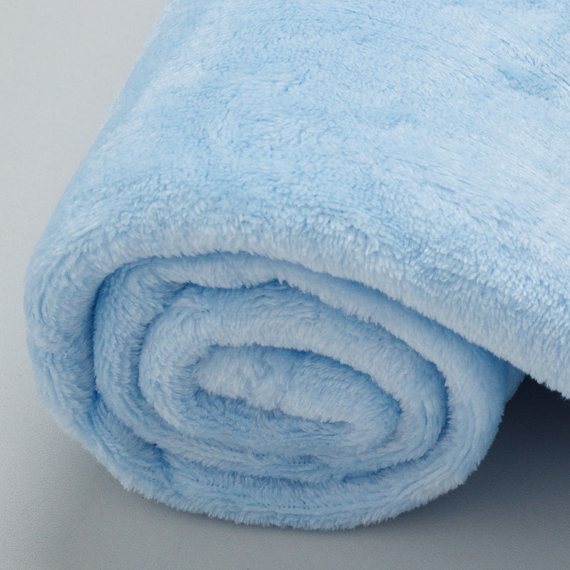 Manta para Bebê Fleece Cor Azul
