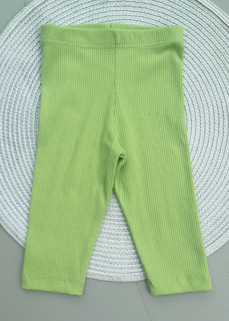 Calça Bebê Canelada Verde