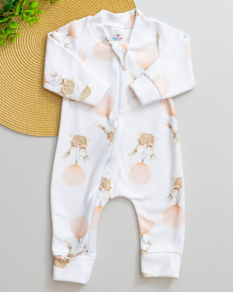 Macacão Bebê Soft Estampado Balão Encantado