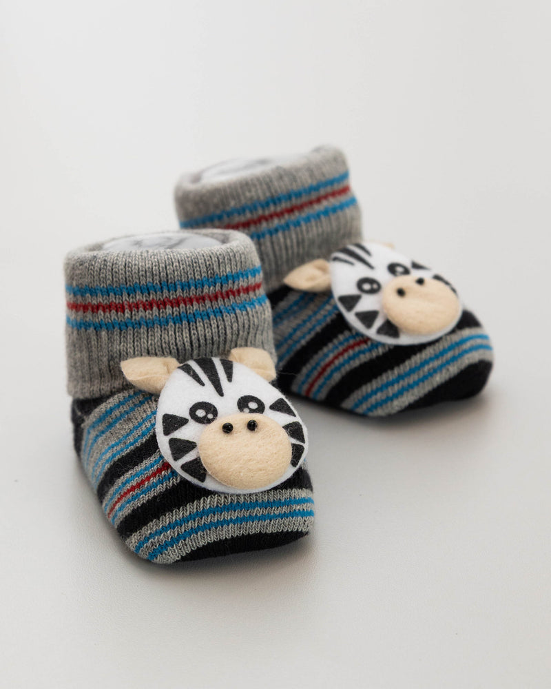 Meia Fun Socks Bebê Zebra Listra