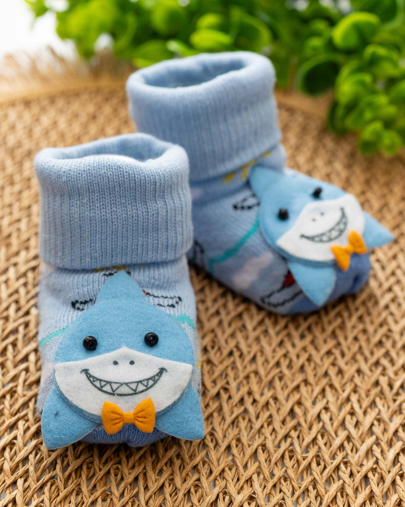 Meia Fun Socks Bebê Tubarão