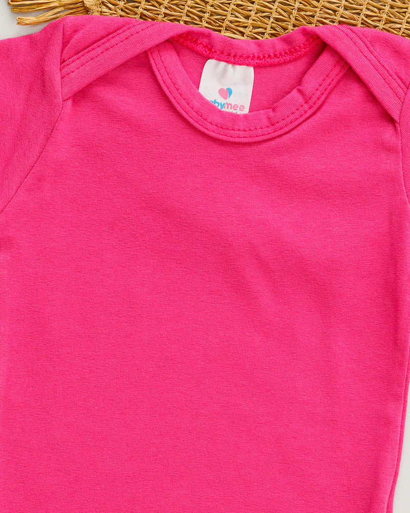 Body Suedine Curto Rosa Pink